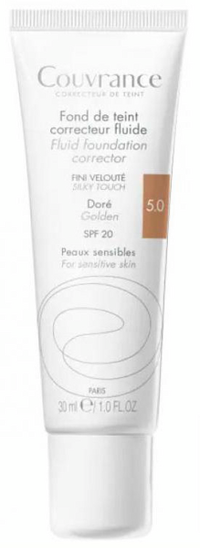 Avène Couvrance Maquillaje Fluido SPF20 Tono Dorado 30 Ml