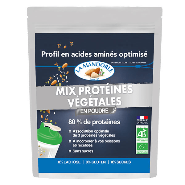 Protéines+ Mix Vegan en Poudre Protéines 25 Bio 230g