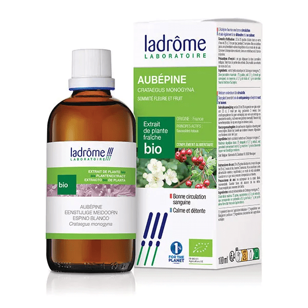 Extrait de plante Aubepine Sommite et Fruit Bio 100 ml 2
