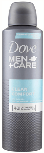 Dove Hombre Men+Care Desodorante Spray Clean Comfort 200Ml