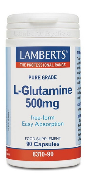 Lamberts L-Glutamina 500mg 90 Comprimidos