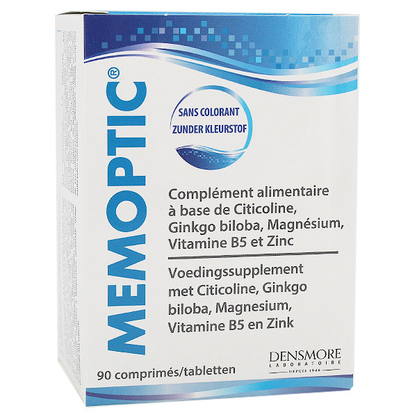 Mémoptic Maintien de la Vision et Mémoire Cure de 1 mois