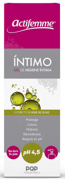 Plusquam Pharma Actifemme Gel Íntimo 300Ml - Imagen 2