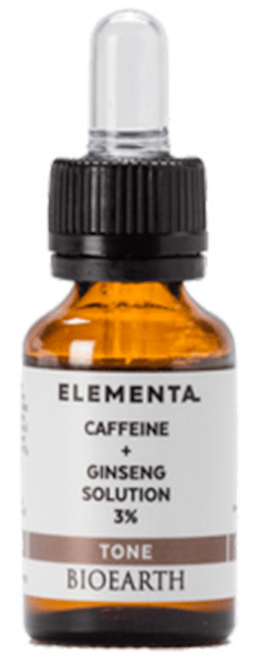 Bioearth Elementa Cafeína + Ginseng 3% 15 Ml