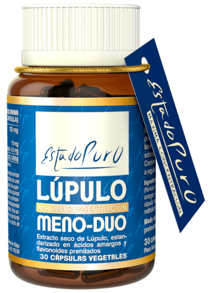 Estado Puro Lúpulo Meno-Duo 30 Cápsulas Vegetales