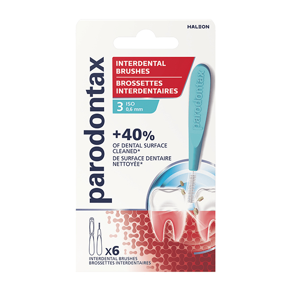 Brossettes Interdentaires taille 3 (0,6 mm) avec capuchon 3