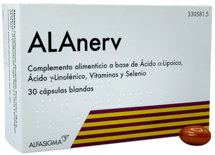 Alfasigma Alanerv 30 Cápsulas
