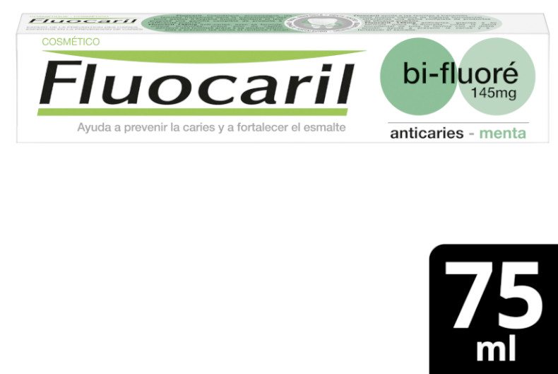 Fluocaril Pasta Bi-Flúor Menta 145mg 75ml