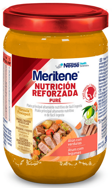 Meritene Nutrición Reforzada Puré Atún Con Verduras 300 Gr