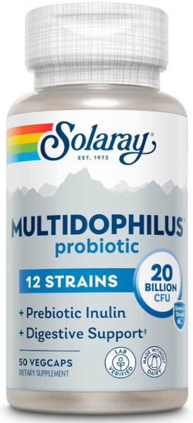 Solaray Multidophilus Tm 12-20 Billion 50 Cápsulas