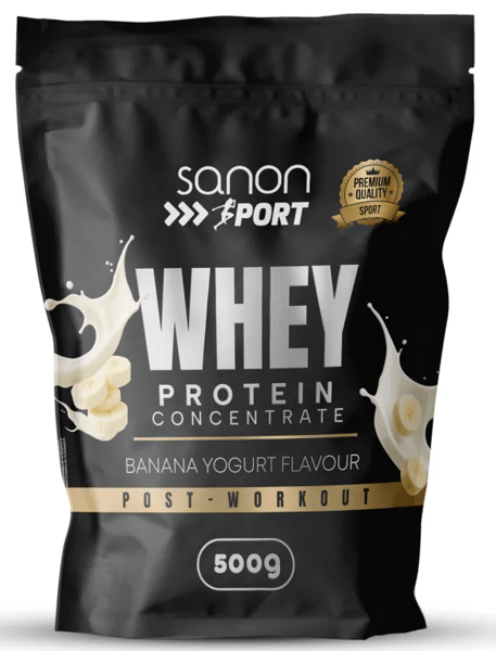 Sanon Sport Proteína Whey 80% Yogurt 500 gr