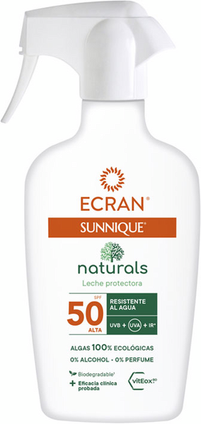Ecran Sunnique Naturals Leche Protectora SPF50 270ml