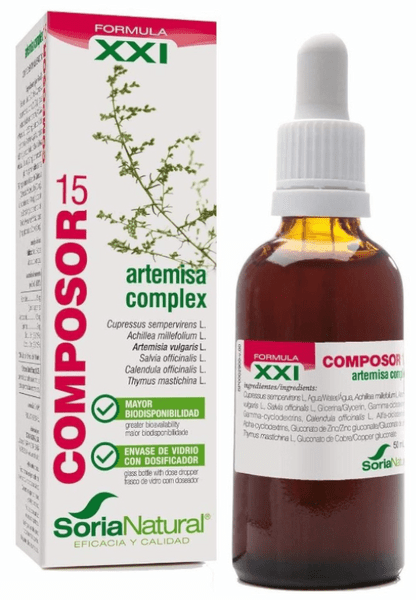 Soria Natural Formula Xxi Composor 15 Artemisa Complex 50 Ml
