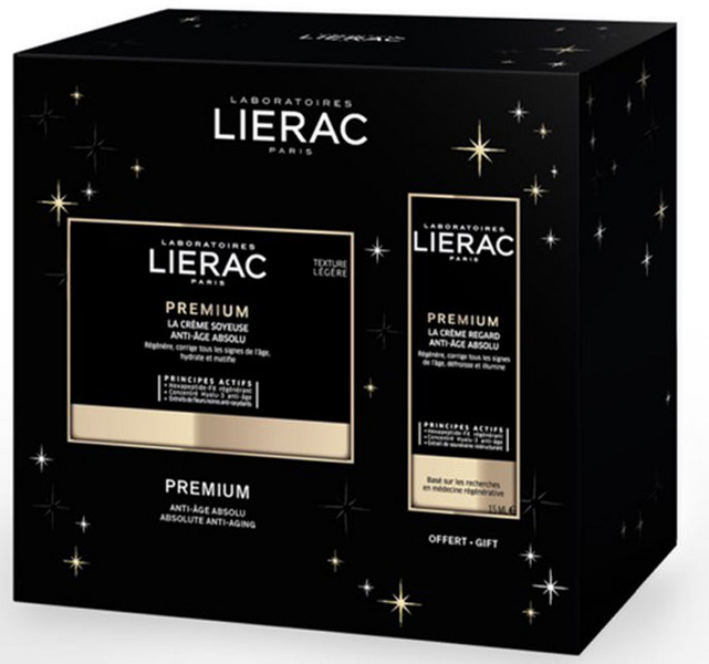 Lierac Cofre Premium Crema Sedosa 50ml + Contorno Ojos 15ml