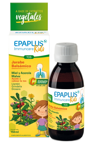 Epaplus Immuncare Kids  Tos Jarabe Balsámico 150 Ml