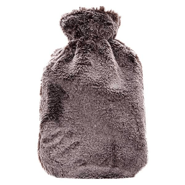 Bouillotte Duveteuse Marron 1,8L 2