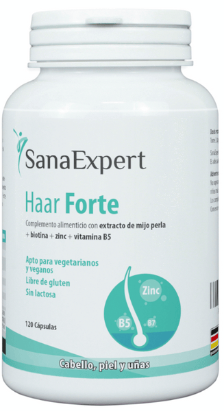 SanaExpert Haar Forte 120 Cápsulas