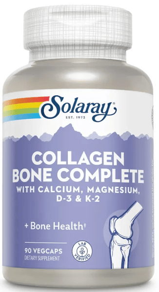 Solaray 5 X Collagen Bone Complete 90 Cápsulas Vegetales - Imagen 3