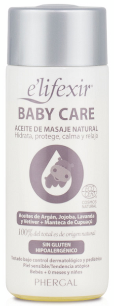 Elifexir Baby Care Aceite De Masaje Natural 125ml