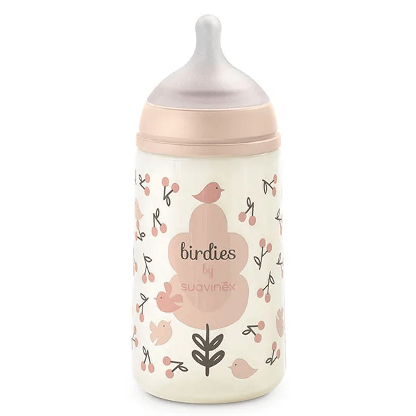 Biberon Tétine SXPRO M Birdies Rose 270ml