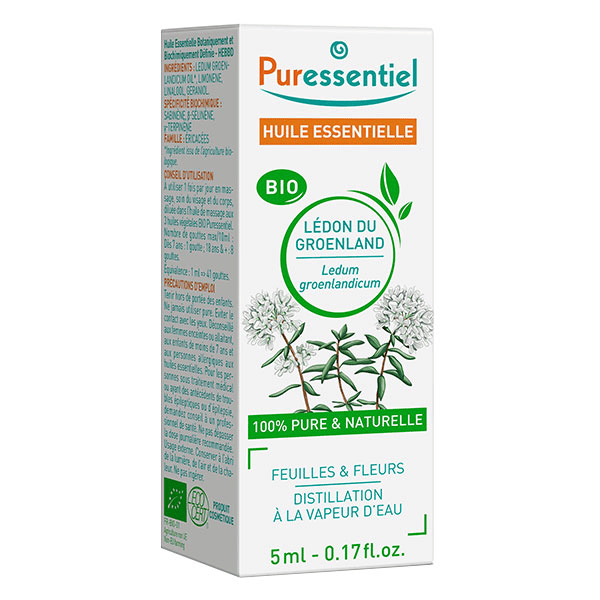 Huiles Essentielles Ledon de Groenland Bio 5 ml 2