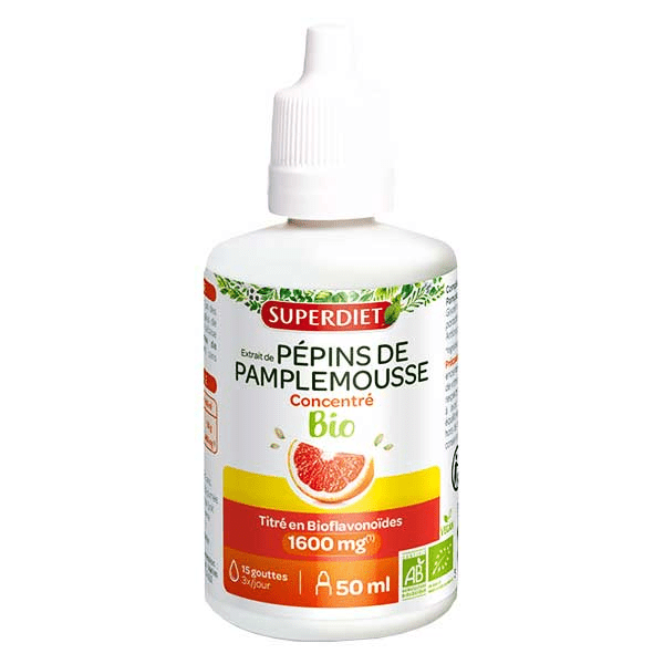 Extrait de Pépins de Pamplemousse Concentré 1000mg Bio 50ml 6