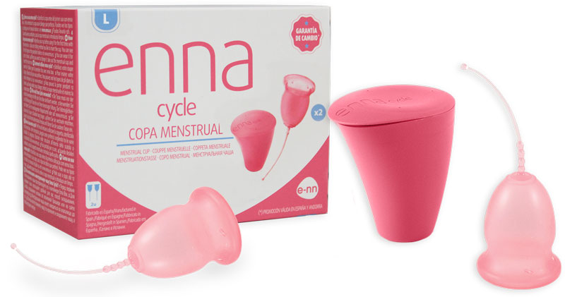 Enna Cycle Copa Menstrual Talla L 2 Uds
