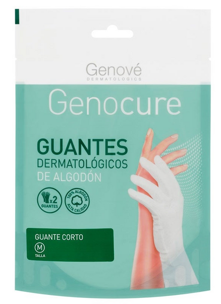 Genové Guantes  Dermat Algodón Talla Mediana