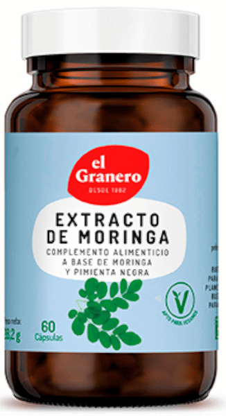 El Granero Integral Extracto De Moringa 60 Cápsulas