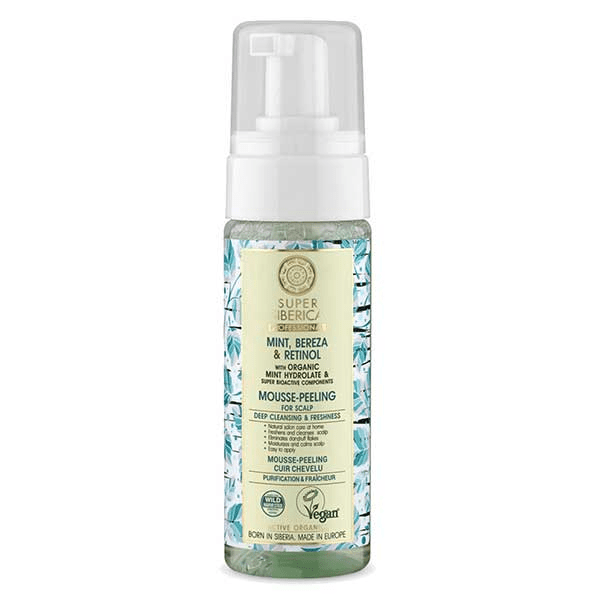 - Mousse peeling Menthe et Bouleau cheveux gras 170ml 4