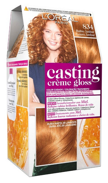 L'Oréal Casting Crème Gloss Tinte Nº 834 Rubio Ámbar