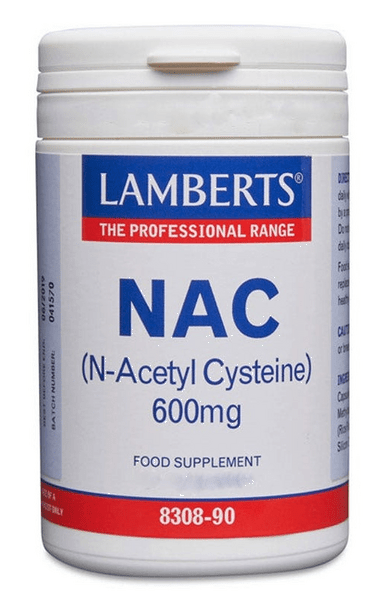 En Oferta Lamberts Nac (N-Acetil Cisteina) 600Mg 60 Cápsulas