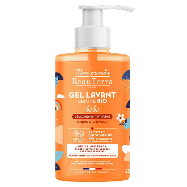 Gel Douche Bébé Avec Parfum Bio 750ml 3