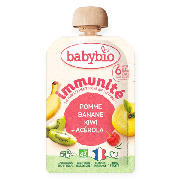 Pomme Banane Kiwi Acérola - Immunité - 100g 4