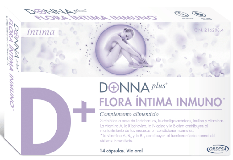 Donnaplus Flora Íntima Inmuno 14 Cápsulas 14 Ct - Imagen 3