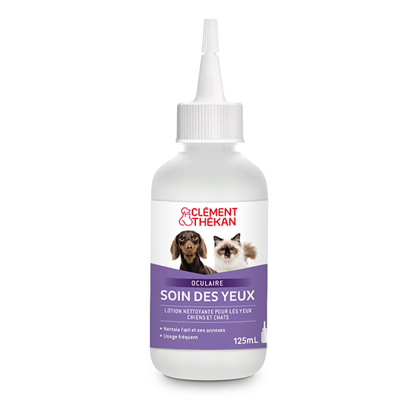 Clément Thékan Soin Des Yeux Chiens Et Chats 125 Ml