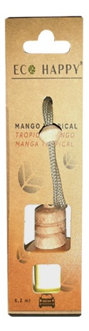 Eco Happy Ambientador Coche Mango Tropical 6,2ml