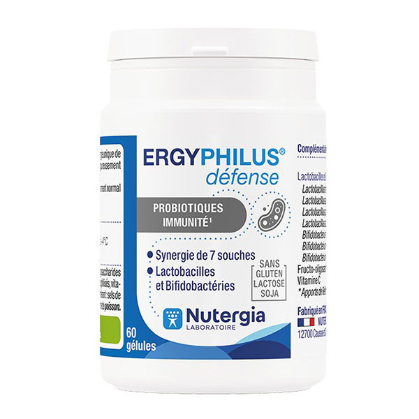 Ergyphilus ® Défense Probiotiques Immunité 60 gélules