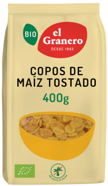 En Oferta El Granero Integral Copos Maíz Tostado Bio 400 Gr