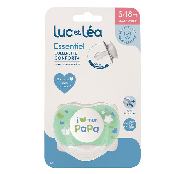 Sucette essentiel j'aime Papa 6-18M 2