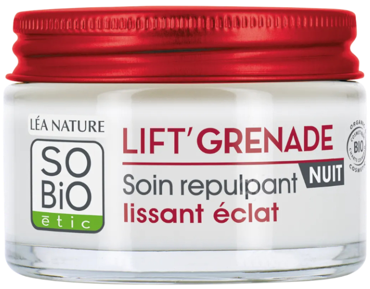 So Bio Étic Lift Grenade Retinol-Like Crema De Noche 50 Ml