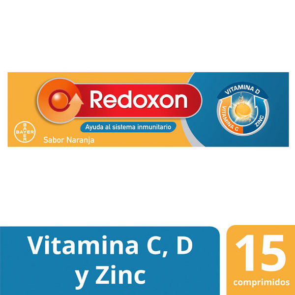 Redoxon Extra Defensas 15 Comprimidos Efervescentes