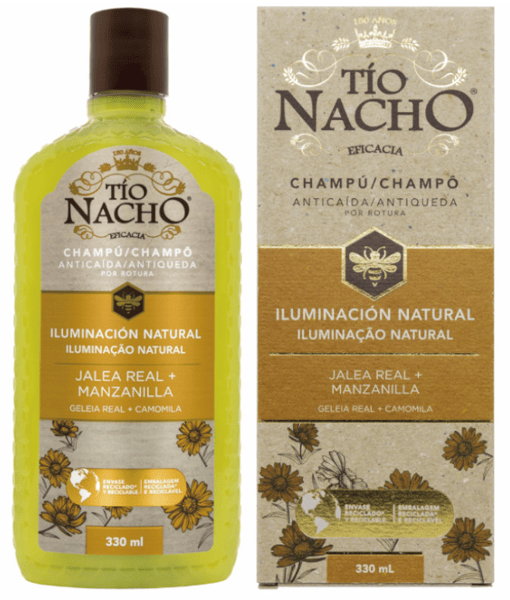 Tío Nacho Iluminación Natural Champú Aclarante Anticaída 330 ml