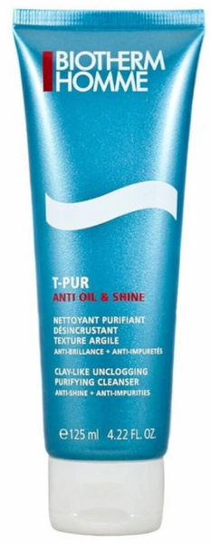Biotherm Homme T-Pur Anti-Oil & Shine Purifiying Cleanser 125  Ml