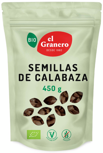 El Granero Integral Semillas De Calabaza BIO 450 Gr