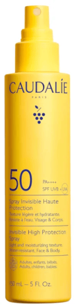 Caudalie Spray Invisible de Alta Protección SPF50 150 ml
