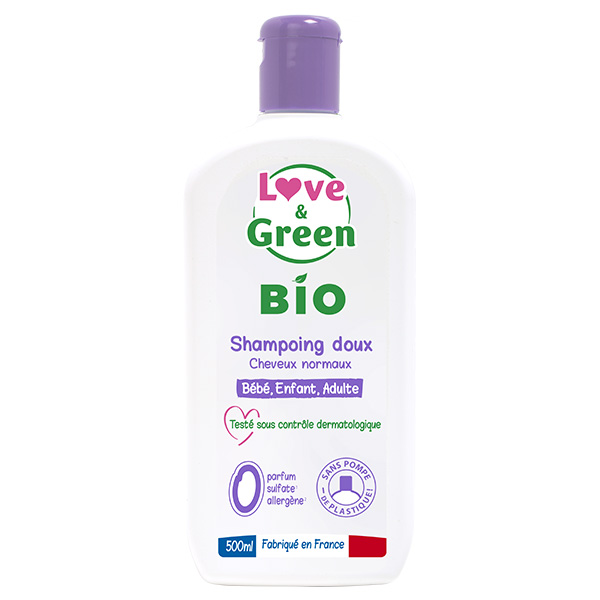 Hygiène et Soin Shampoing Doux Bio 500ml