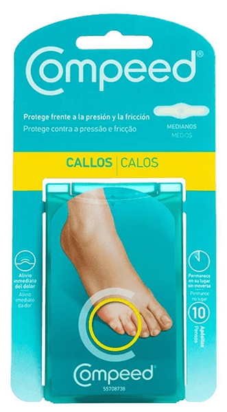 Compeed Callos Protección Mediano 10 unidades