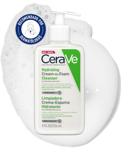 Cerave Limpiadora Hidratante Cream-to-Foam 236ml