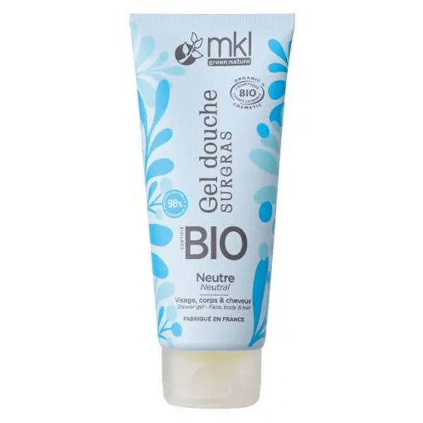 MKL Gel Douche BIO Sans Parfum, cheveux, visage et corps 200ml 5